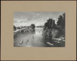 A View Of The Thames At Hampton