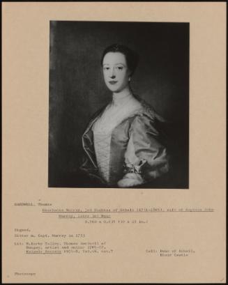 Charlotte Murray, 3rd Duchess Of Atholl (1731-1805), Wife Of Captain John Murray, Later 3rd Duke