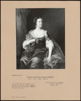 Portrait Of Letitia, Countess Of Exeter