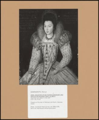 ANNE, DAUGHTER OF SIR THOMAS CONINGSBY AND WIFE OF SIR RICHARD TRACY (D.1637)