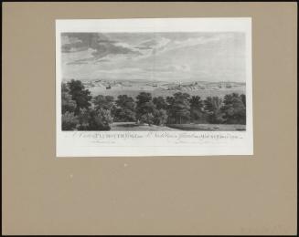 A View Of Plymouth Fort And St. Nicholas's Island From Mount Edgcumbe