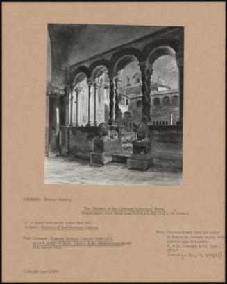 The Cloister Of San Giovanni Laterano, Rome