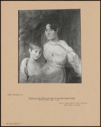 Portrait Of Mrs Hamilton And Her Eldest Daughter Mary