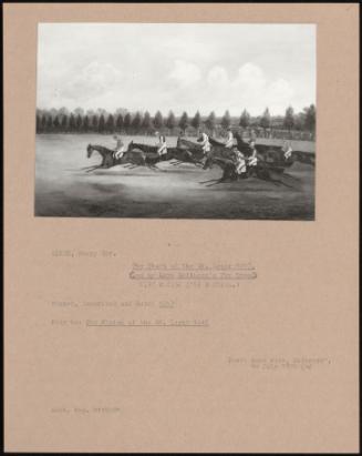 The Start Of The St. Leger 1847, [Won By Lord Englinton's Van Tromp]