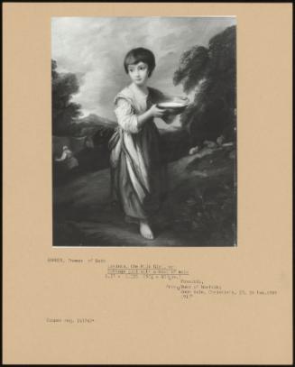 Lavinia, the Milk Girl, Or Cottage Girl with a Bowl of Milk