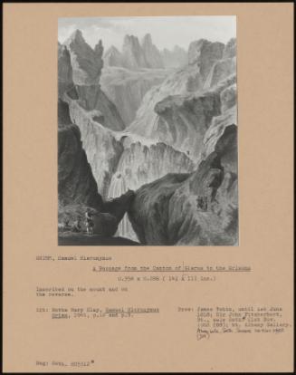 A Passage From The Canton Of Glarus To The Grisons