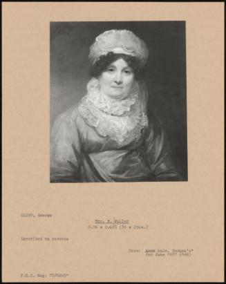 Mrs. E. Fuller