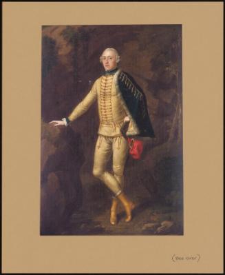 John Burgoyne (1723-1792), Wearing Hussar's Uniform