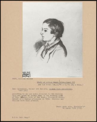 Study Of Arthur Henry Giles, (Aged 12)