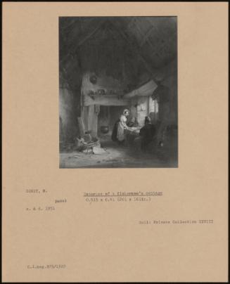 Interior Of A Fisherman's Cottage