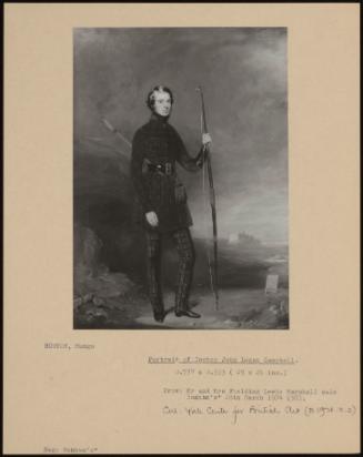 Portrait Of Doctor John Logan Campbell.