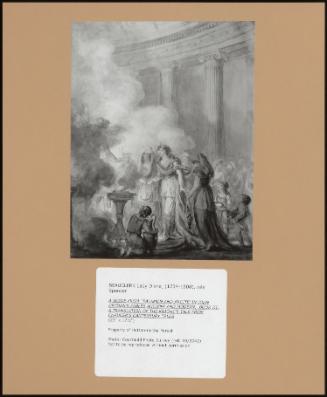 A Scene From 'palomon And Arcite' In John Dryden's Fables Ancient And Modern, Book Iii: A Translation Of The Knight's Tale From Chaucer's Canterbury Tales