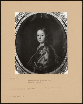 Humphrey Forster at the Age of 9