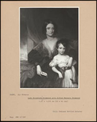 Lady Elizabeth Drummond With Alfred Manners Drummond