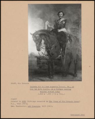 Captain Sir William Augustus Fraser, Bt., Of The 1st Life Guards, On A Charger Wearing Mounted Review Order