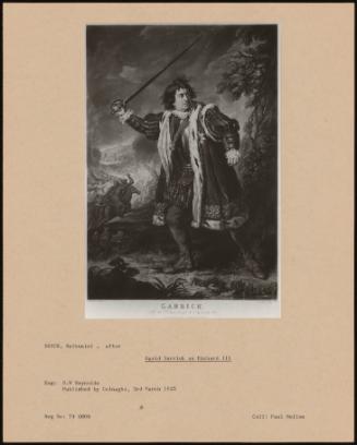 David Garrick As Richard Iii