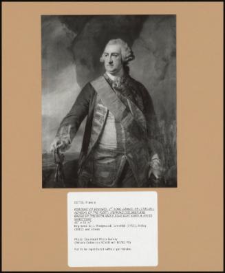 Portrait Of Edward 1st Lord Hawke, Kb (1705-81), Admiral Of The Fleet Wearing The Sash And Badge Of The Bath And A Blue Coat Over A White Waistcoat