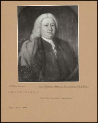 Henry Beavis, Mayor Of Barnstaple 1738 & 1751