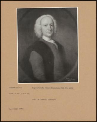 Roger Chappel, Mayor Of Barnstaple 1742, 1762 & 1781