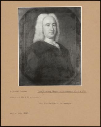 John Fraine, Mayor Of Barnstaple 1740 & 1752