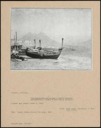 Fishing-Boats At Naples - Early Morning