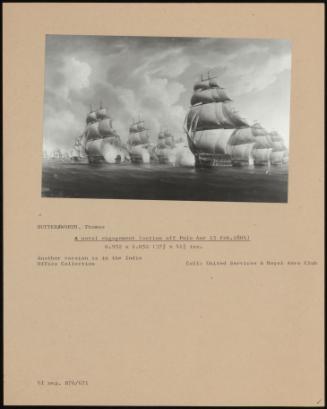 A Naval Engagement (Action Off Pulo Aor 15 Feb.1804)
