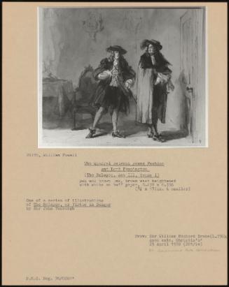 The Quarrel Between Young Fashion And Lord Foppington ( The Relapse, Act III, Scene I)