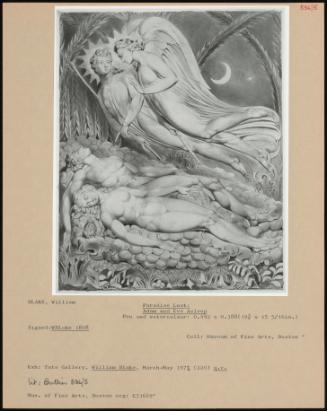 Paradise Lost: Adam And Eve Asleep
