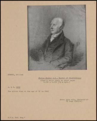 Philip Fisher D.D., Mater Of Charterhouse