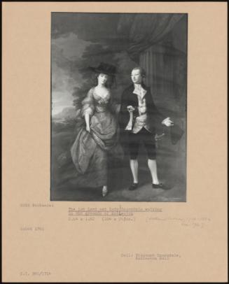 The 1st Lord And Lady Scarsdale Walking In The Grounds Of Kedleston