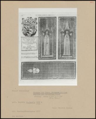 Brasses For Roger Brabazon, William Worsley And Valentine Carey