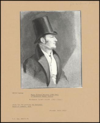 Major Richard Weyland (1780-1864) Of Woodeaton House, Oxford