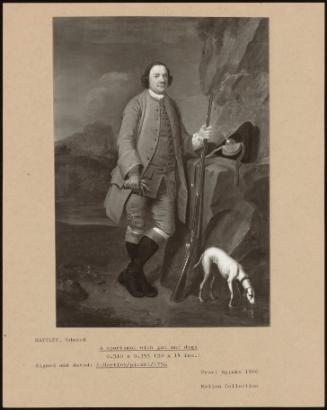 A Sportsman With Gun And Dogs