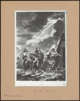King Lear Act 3, Sc. 6 Hanmer Edition of Shakespeare Vol. III