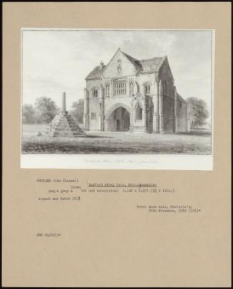 Radford Abbey Gate, Nottinghamshire