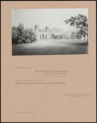 The North Front Of Penrhyn Castle