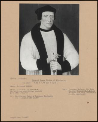 Richard Foxe, Bishop Of Winchester
