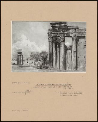 The Temple Of Antoninus And Faustina, Rome