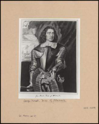 George Monck, Duke Of Albemarle