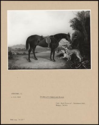 Othello With Groom And Hounds