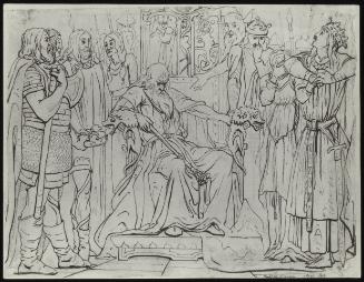 Study for King Lear: Cordelia's Portion, Act I Sc. I