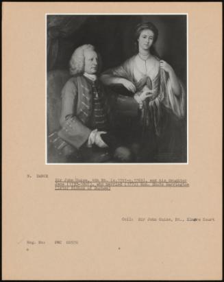 Sir John Guise, 4th Bt. (C.1701-C.1769), And His Daughter Jane (1733-1807), Who Married (1770) Hon. Shute Barrington (Later Bishop Of Durham)