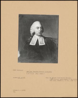 John Lee, Attorney-General (1733-1793)