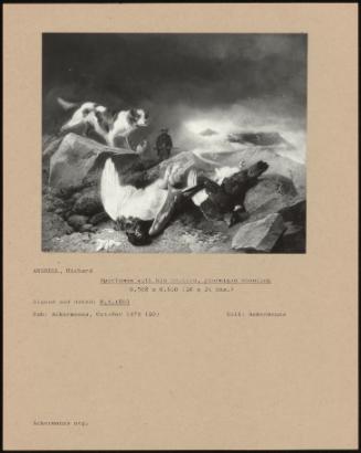Sportsman With His Setters, Ptarmigan Shooting