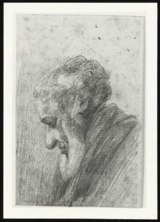 Study of the Head of a Jew Model