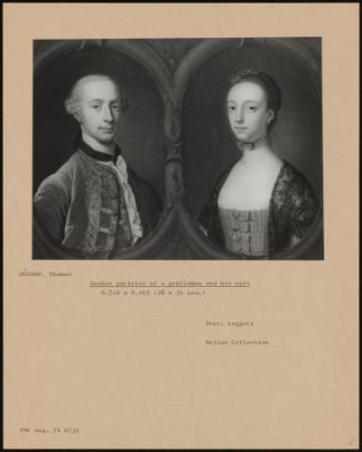 Double Portrait Of A Gentleman And His Wife