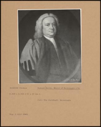 Samuel Berry, Mayor Of Barnstaple 1731