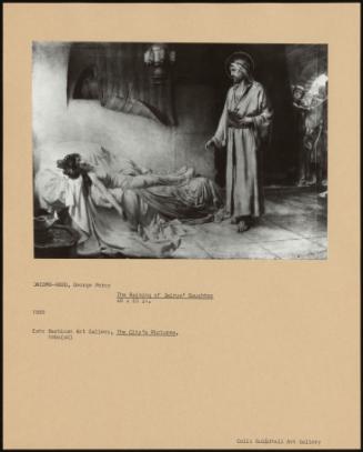 The Raising Of Jairus' Daughter