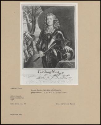 George Monck, 2st Duke Of Albemarle
