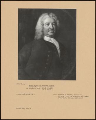 Henry Seymer Of Hanford, Dorset